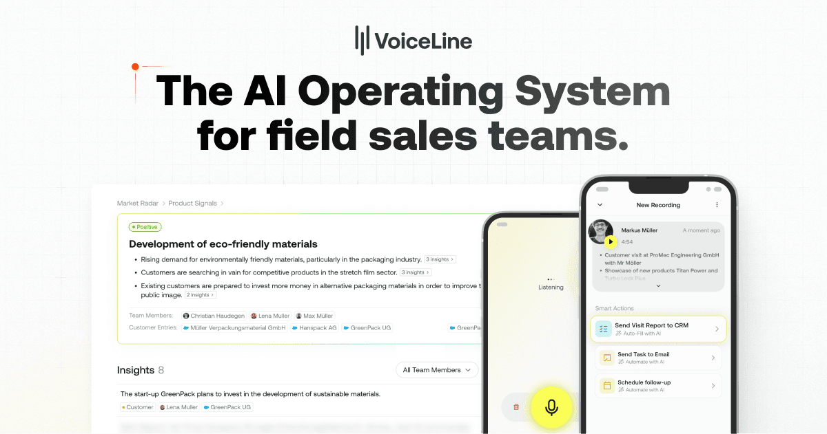 VoiceLine product view
